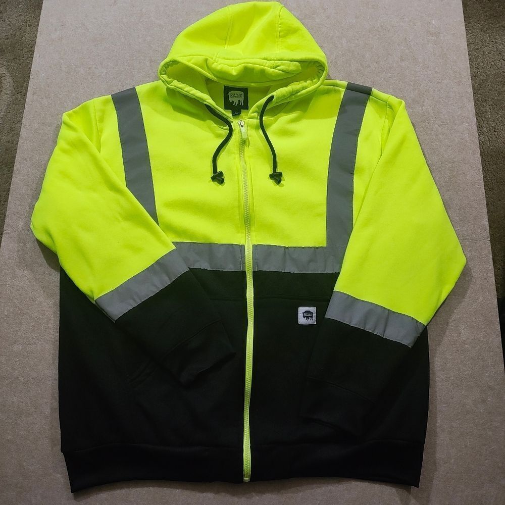 Buffalo Outdoors High-Visibility Class 2 Fleece Jacket -U